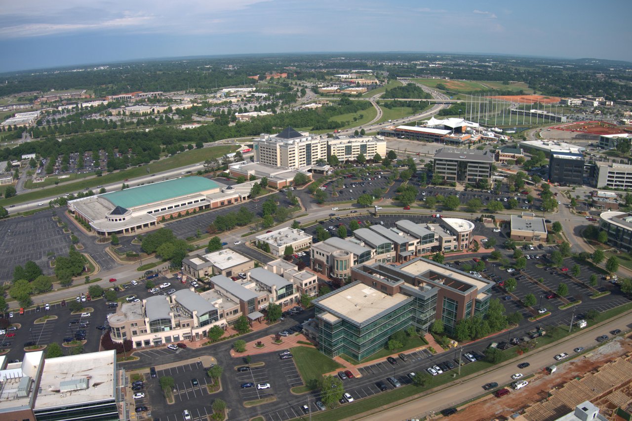Embassy Suites & Rogers Convention Center in Uptown Rogers