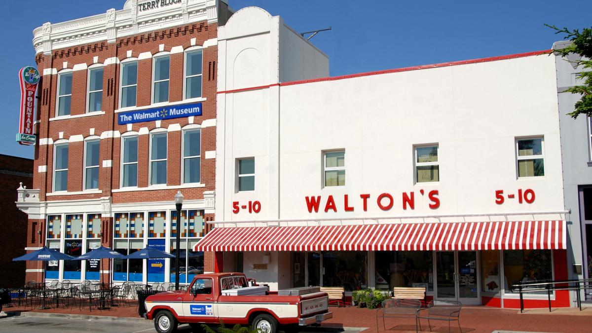 Walton's original store the 5-10 in Bentonville