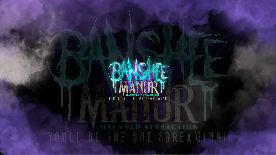 A purple background with the words'banshee major'on it.