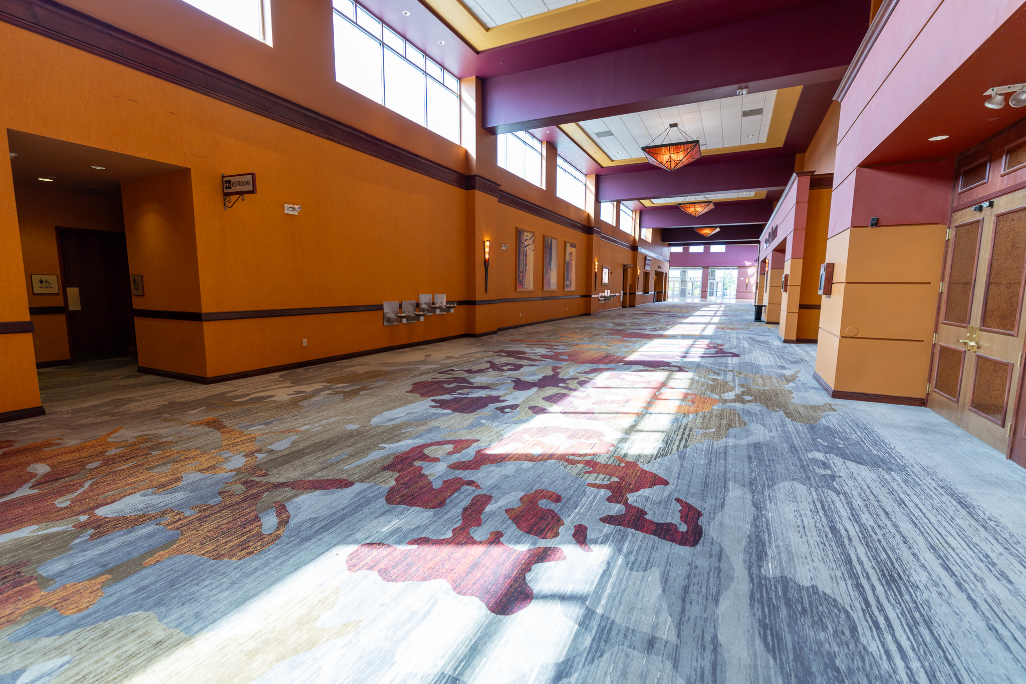 Grand Foyer in the Rogers Convention Center