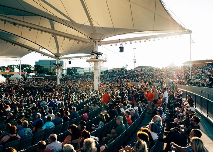 #25: Attend a Concert at the Walmart AMP